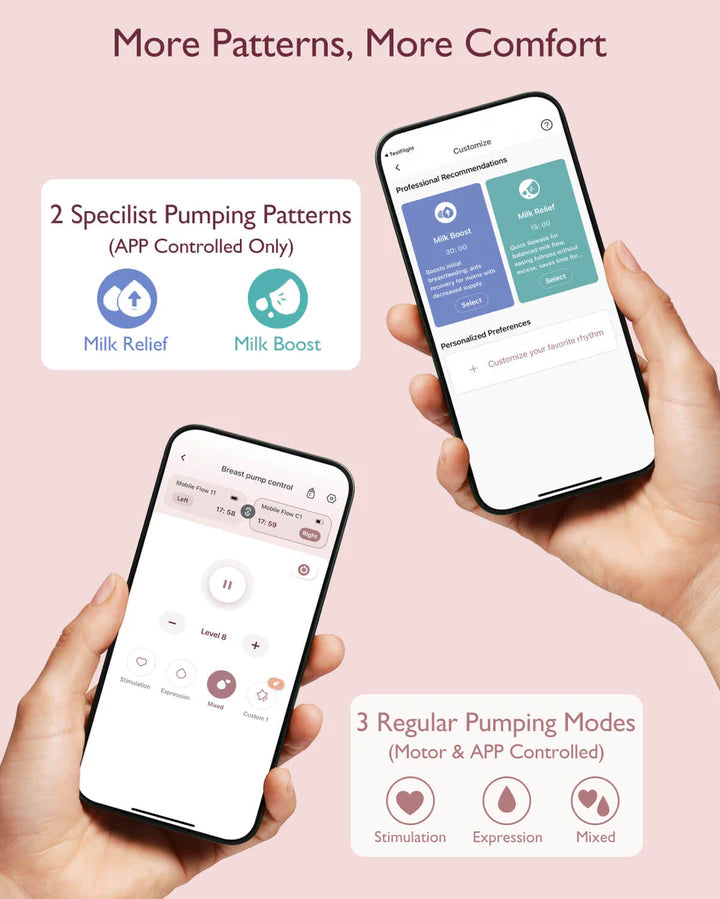 Momcozy Mobile Flow Hands-Free Wearable Breast Pump | M9