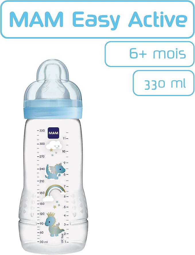 MAM Easy Active 2nd Age 330ml Bottle 6 Months