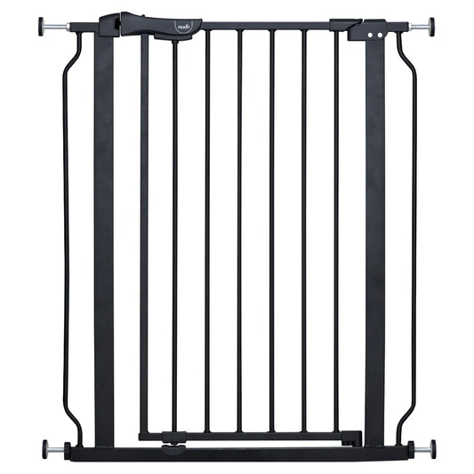 MOON Secura Safety Gate without extension,Child Stair Gate for Widths 75 to 85 cm, Dog Safety Gate One-Handed Opening to Both Sides, Metal