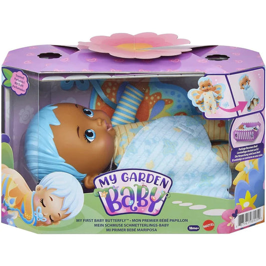 My Garden Baby – My First Baby Butterfly Doll, 23cm (9‑in), Jasmine Scent, Plush Wings & Pacifier [HBH38]