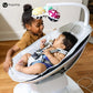 MamaRoo Multi - Motion Baby Swing with Bluetooth, Adjustable Recline, and Soothing Sounds – Grey Classic Fabric - Adenzo Comfies