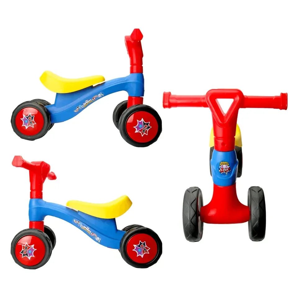 Trucare Disney Frozen Balance Cruiser For Ages 2+ Years - Ride - On Bike, 55x17x25 cm, Kids' Balance Bike for Magical Adventures, Indoor Outdoor Toddler Bike - Adenzo Comfies