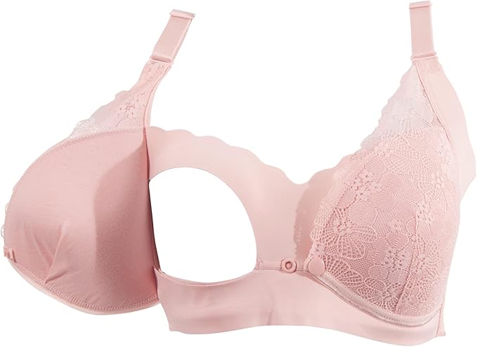 OKUS Women CJNB001PNXL Maternity and Nursing Bra (pack of 1)