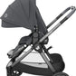 Maxi - Cosi Adorra Baby Stroller, Lightweight Pushchair for Newborn to 3.5 Years, 11.6 kg, Essential Graphite Grey - Adenzo Comfies