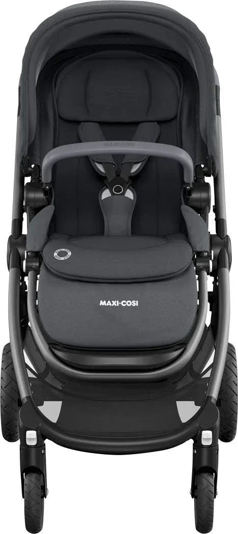 Maxi - Cosi Adorra Baby Stroller, Lightweight Pushchair for Newborn to 3.5 Years, 11.6 kg, Essential Graphite Grey - Adenzo Comfies