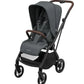 Maxi - Cosi Leona² Pram, 0 - 4 Years, 0 - 22 kg, Feather - Light, Super Compact Buggy, Reversible Seat, One Handed Foldable, 3 Reclining Positions, Flat Reclining Position, Easy - In Straps, Twillic Graphite - Adenzo Comfies