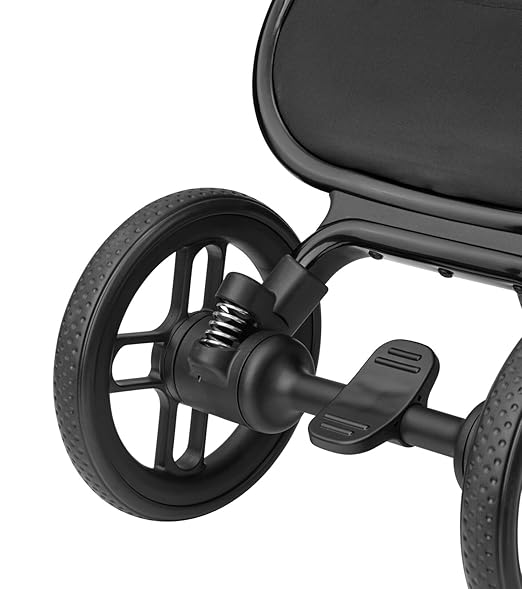 Maxi-Cosi Leona² Pram, 0-4 Years, 0-22 kg, Feather-Light, Super Compact Buggy, Reversible Seat, One Handed Foldable, 3 Reclining Positions, Flat Reclining Position, Easy-In Straps, Twillic Graphite