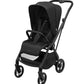 Maxi-Cosi Leona² Pram, 0-4 Years, 0-22 kg, Feather-Light, Super Compact Buggy, Reversible Seat, One Handed Foldable, 3 Reclining Positions, Flat Reclining Position, Easy-In Straps, Twillic Graphite