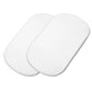Maxicosi Iora/Air Tori /Bedsheets 2-pack of White, 100% Cotton Fitted Bed Sheets Designed for the Maxi-Cosi Iora, Iora Air, and Tori Bedside Cribs - Adenzo Comfies