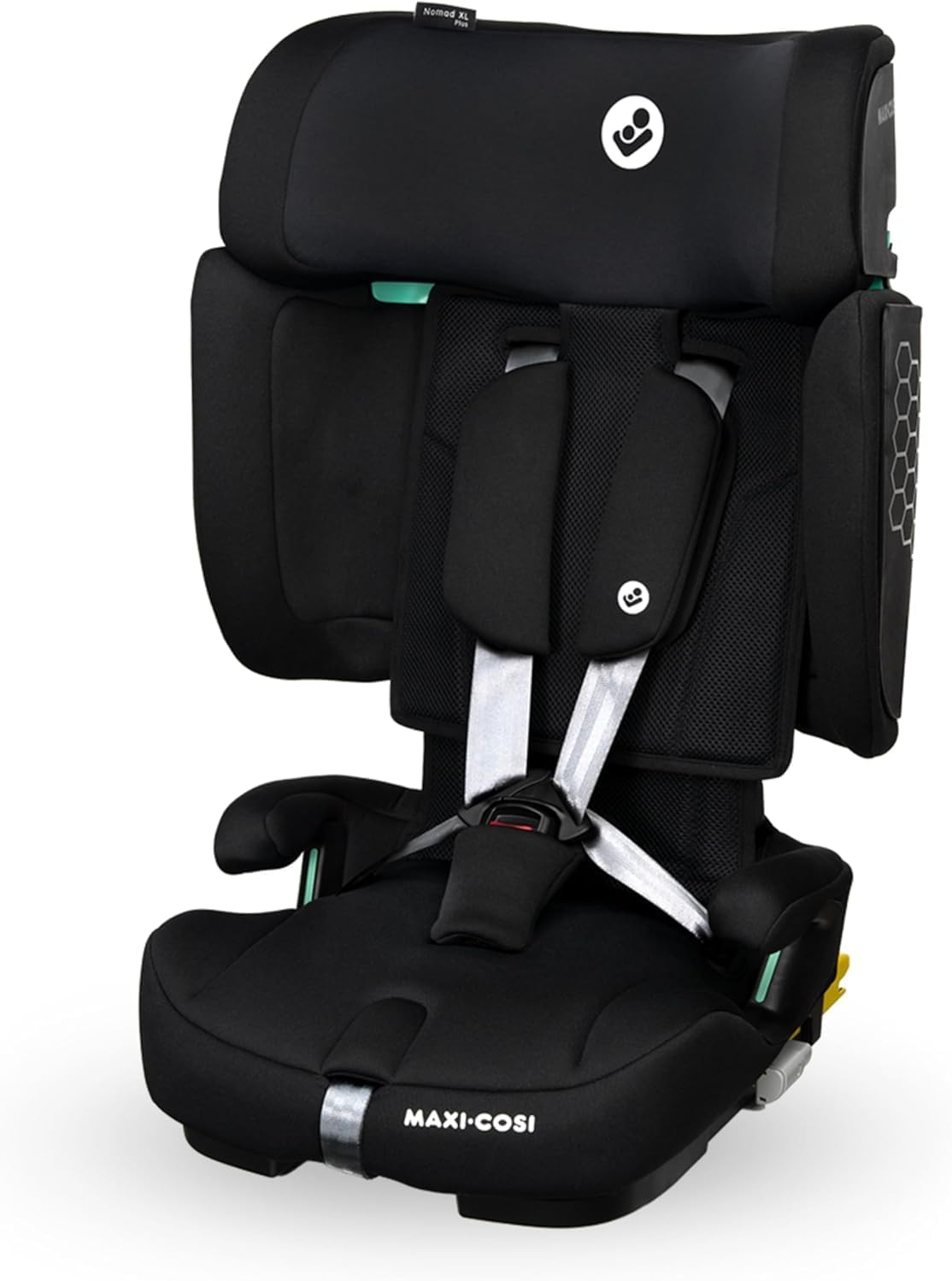 Maxi‑Cosi Nomad XL Plus Car Seat – Authent Black, Compact & Foldable (15m–12y, 6kg) - Adenzo Comfies