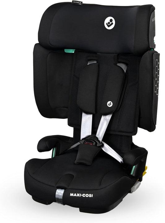 Maxi‑Cosi Nomad XL Plus Car Seat – Authent Black, Compact & Foldable (15m–12y, 6kg) - Adenzo Comfies
