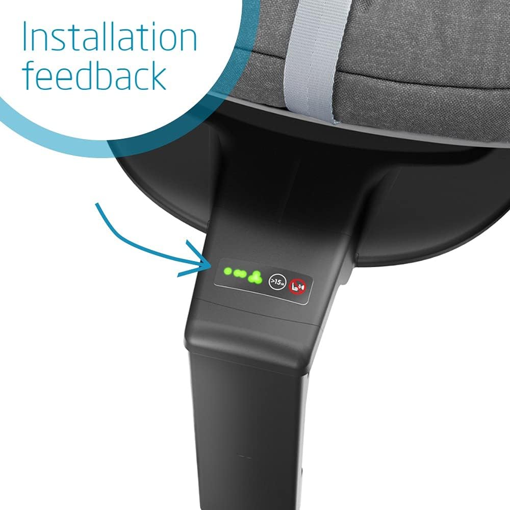 Maxi-Cosi FamilyFix3 ISOFIX Base – i-Size Car Seat Base for Pebble Plus, Pebble Pro, Pearl Smart, Tinca, Rock, Coral, &amp; Pearl Pro2, Birth to 4 Years (0–18kg) - Adenzo Comfies