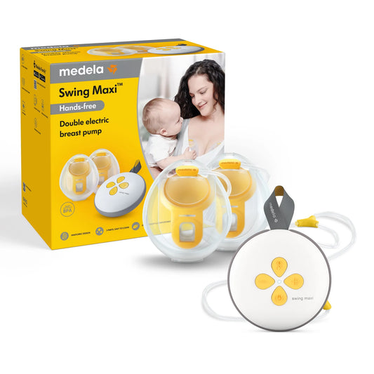 Medela Swing Maxi™ Hands - Free Double Electric Breast Pump – USB Charger - Adenzo Comfies