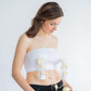 Medela Easy Expression Hands Free Pumping Bra, Black, Large, Comfortable & Adaptable with No-Slip Support for Multitasking