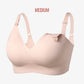 Momcozy Seamless Nursing Bra – Ultra-Soft Wireless Maternity & Breastfeeding Bralette with Pads, Easy-Access Clasp, Pump-Friendly & Comfortable