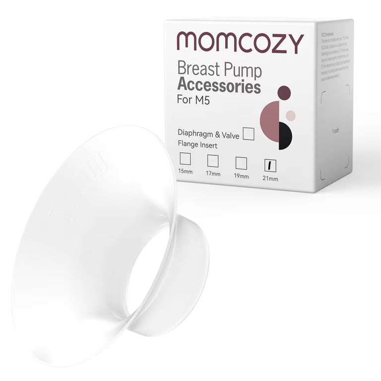 Momcozy Flange Insert 21mm for Momcozy M5, Original M5 Breast Pump Replacement Accessories, 1PC.