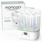 Momcozy Electric Baby Bottle Sterilizer - 8 - in - 1 Steam Sterilizer & Dryer for Bottles, Pump Parts & Baby Essentials - Adenzo Comfies