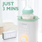 Momcozy Nutri Bottle Warmer – 9-in-1 Baby Bottle Warmer with Night Light & Precise Temperature Control