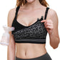 Momcozy Hands-Free Pumping Bra – Seamless Wireless Nursing & Maternity Bra with Fixed Padding, 4-in-1 for Wearable & Standard Breast Pumps - Adenzo Comfies
