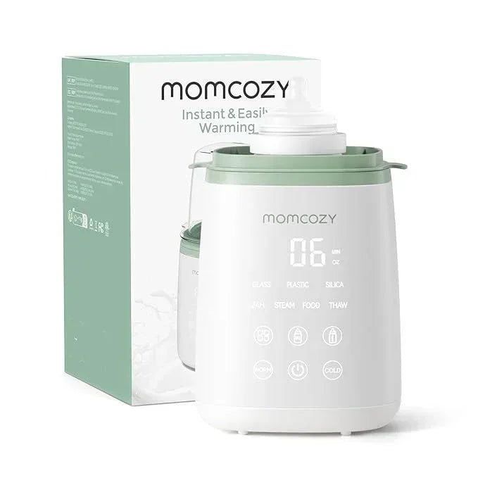 Momcozy Bottle Warmer, Fast Bottle Warmers for All Bottles with Timer, Accurate Temperature Control and Automatic Shut - Off, Multifunctional Bottle Warmer for Breastmilk - Adenzo Comfies