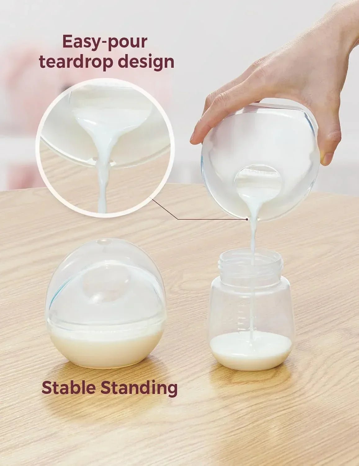 Momcozy Breast Milk Collector, Milk Collectors for Breastfeeding, Reusable Breast Milk Shells, Silicone Catcher with More Fit & Soft (3oz/90ml, 1 Count) - Adenzo Comfies