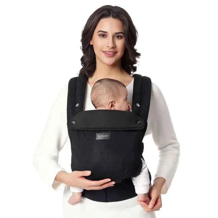 Momcozy Baby Carrier for Newborn to Toddler – Ergonomic, Lightweight, Hands - Free Infant Carrier with Adjustable Straps, Breathable Fabric, and Comfortable Support for Parents - Adenzo Comfies