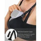 Momcozy Nursing Bra for Breastfeeding, Seamless Maternity Bra for Women Smooth Black - Adenzo Comfies