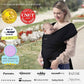 Momcozy Baby Carrier Slings, Summer Cooling Air - Mesh Fabric Baby Carriers Sling for Newborn to Toddler up to 50 lbs, Hands Free Adjustable Easy to Wear Baby Wrap Carrier Slings - Adenzo Comfies