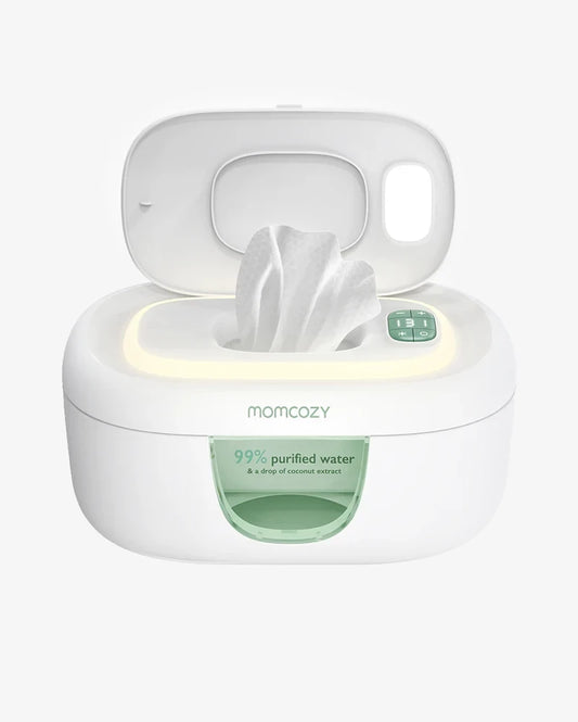 Momcozy Large Capacity Baby Wipe Warmer with Top Heating & Adjustable Night Light