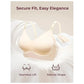 Momcozy - Ultra Soft And Omni Maternity Nursing Bra - Beige_L.