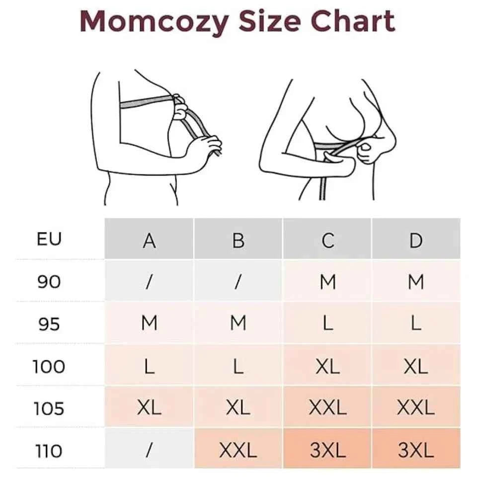 Momcozy 4-in-1 Hands-Free Pumping Bra.