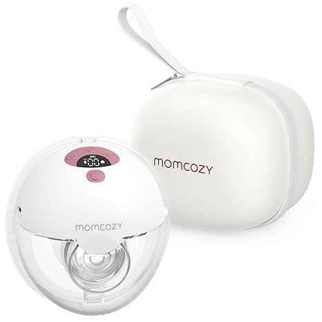 Momcozy Wearable Breast Pump – Lightweight Hands - Free Pump with 3 Modes, 9 Suction Levels & Multiple Flange Sizes - Adenzo Comfies