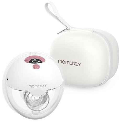 Momcozy Wearable Breast Pump – Lightweight Hands - Free Pump with 3 Modes, 9 Suction Levels & Multiple Flange Sizes - Adenzo Comfies