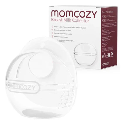 Momcozy Milk Collector for Breastmilk, Silicone Breast Milk Shells