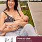 Momcozy Hands-Free Pumping Bra – Seamless Wireless Nursing & Maternity Bra with Fixed Padding, 4-in-1 for Wearable & Standard Breast Pumps - Adenzo Comfies