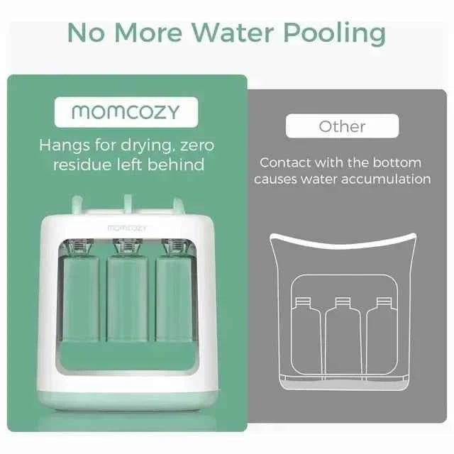 Momcozy Squeeze Station Baby Food Maker - BPA - Free Puree and Pouch Filler for Toddlers, Dishwasher Safe with Reusable Pouches - Adenzo Comfies