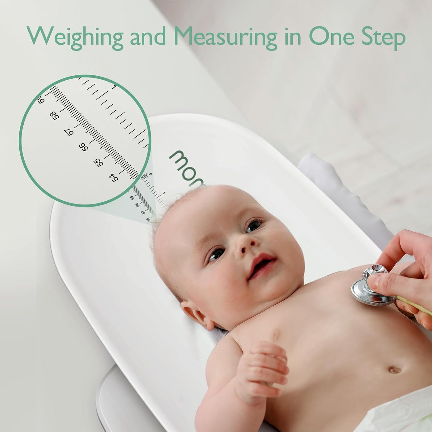 Momcozy Baby Scale – Multi-Function Digital Scale for Baby, Toddler, Pet & Adult