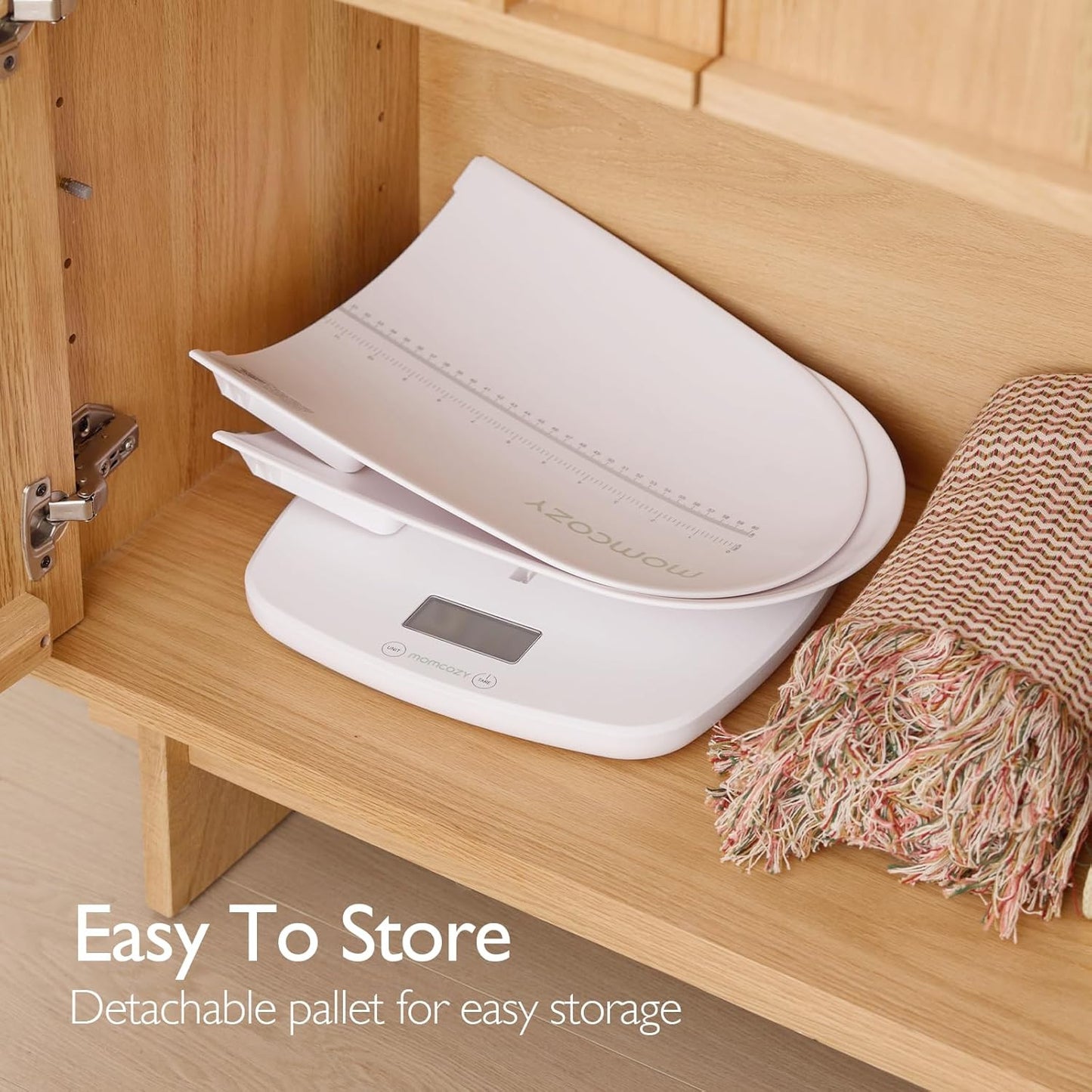 Momcozy Baby Scale – Multi-Function Digital Scale for Baby, Toddler, Pet & Adult