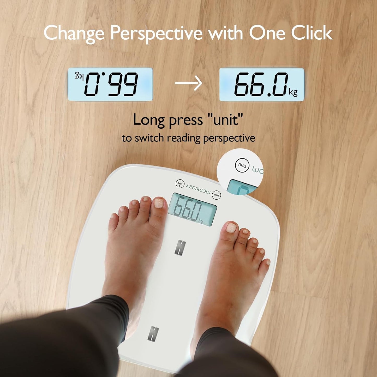 Momcozy Baby Scale – Multi-Function Digital Scale for Baby, Toddler, Pet & Adult