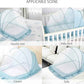 Portable Baby Mosquito Net Tent 100×56×60cm | Foldable Breathable Anti-Mosquito Crib Net for Babies & Toddlers 0–5 Years