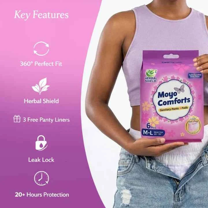 Moyo Comfort Disposable Sanitary Pants