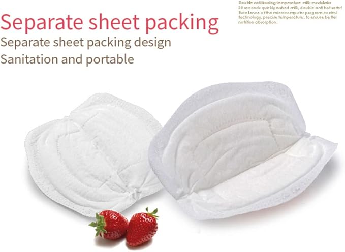 Mumoo Bear Breastfeeding Patches Nursing Pads 108 Pack Disposable Waterproof Non-Slip Breastfeeding Pads