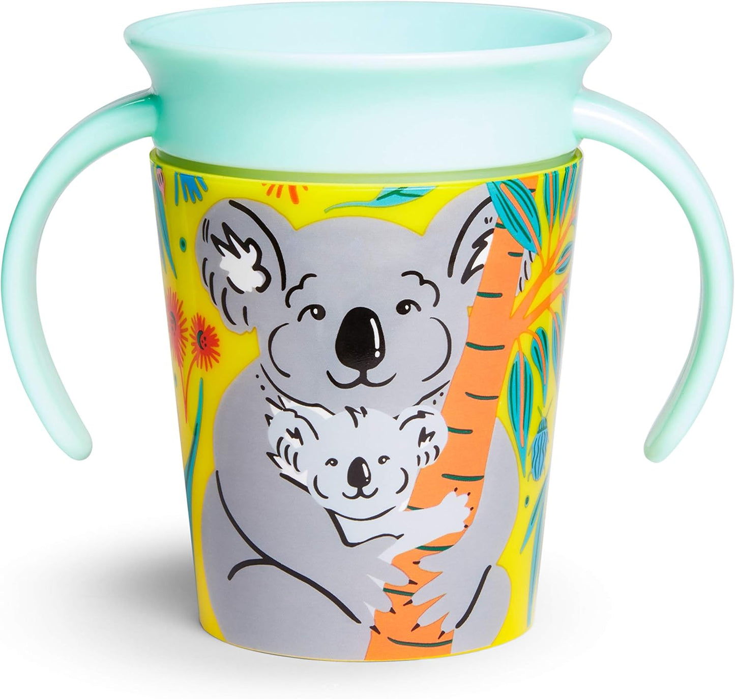 Munchkin Miracle 360° Wildlove Trainer Cup, 6Oz/177Ml, Koala - Adenzo Comfies