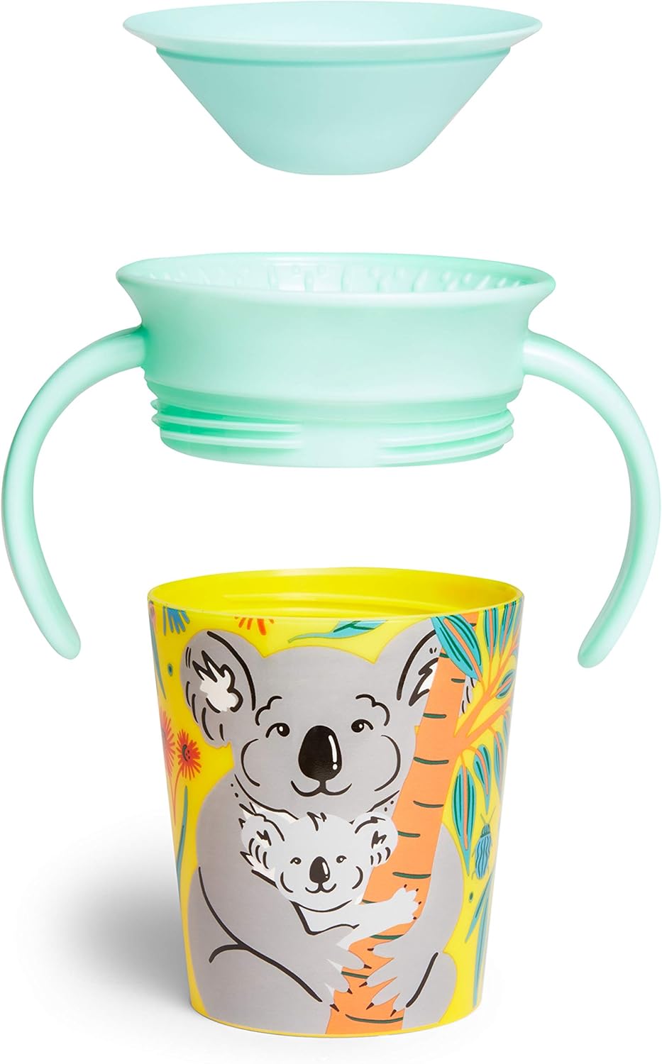 Munchkin Miracle 360° Wildlove Trainer Cup, 6Oz/177Ml, Koala - Adenzo Comfies