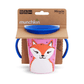 Munchkin Miracle 360° WildLove Trainer Cup| 6 oz/177 ml |Spill-Proof| BPA-Free Toddler Cup with 360° Drinking Edge - Eco-Friendly Packaging |Fox - Adenzo Comfies
