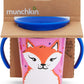 Munchkin Miracle 360° WildLove Trainer Cup| 6 oz/177 ml |Spill-Proof| BPA-Free Toddler Cup with 360° Drinking Edge - Eco-Friendly Packaging |Fox