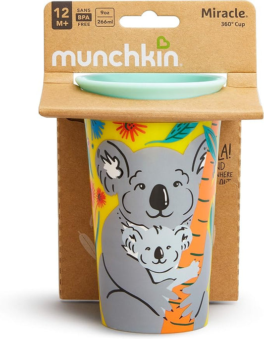 Munchkin Miracle 360 Sippy Cup, 9oz/266ml, Koala