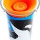 Munchkin Miracle 360 WildLove Sippy Cup, 9 Oz, Orca, 1 Pack