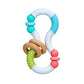 Munchkin® Sili Twisty™ - Flexible Teething Toy for Baby, Silicone and Wood, BPA Free, 3+ Months