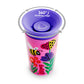 Munchkin Miracle 360˚ Wildlove Sippy Cup, 9 Ounce, Bee/Lemur, 2 Pack